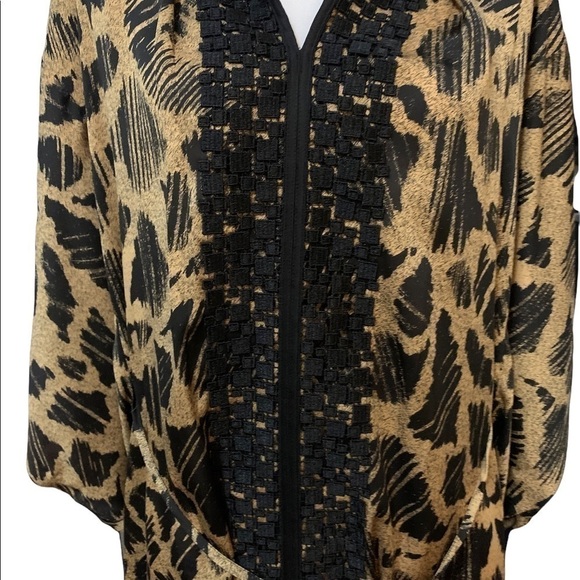 ❤️DANA Buchman Asian Inspired Blouse - NWT, XL - Picture 2 of 7